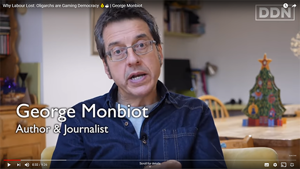 George Monbiot, 22 December 2019