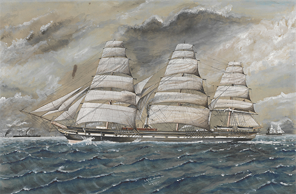 Lady Jocelyn, watercolour by W Gippoer