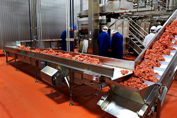 Go to Los Angeles Times: Impossible Foods is Creating Plant-Based Pork as a Way into China Impossible Foods production line