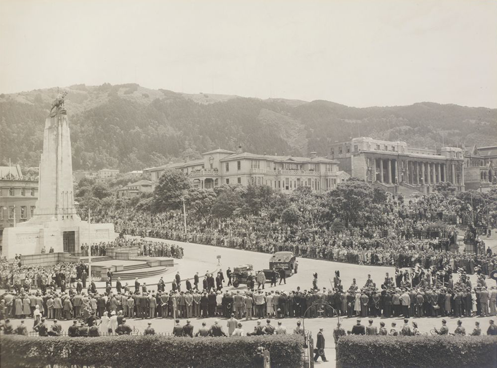 Prime Minister Peter Fraser’s funeral