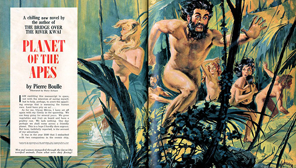 Planet of the Apes, Saga Magazine, 1964