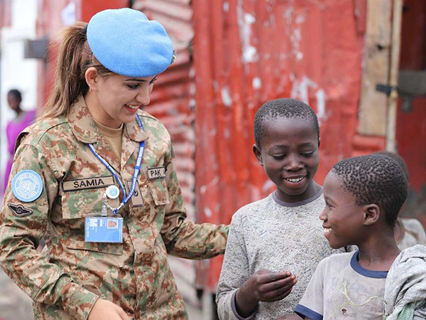 Major Samia Rehman, Pakistan UN peacekeeper