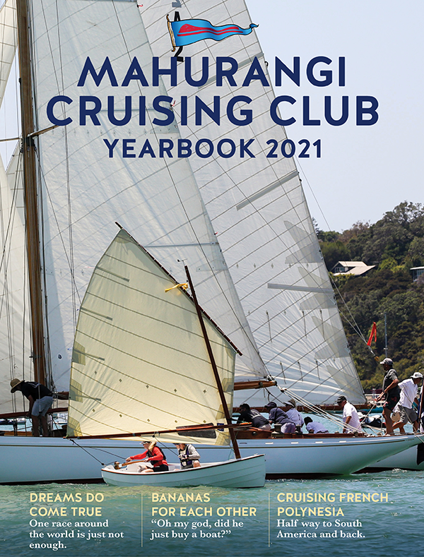 Mahurangi Cruising Club 2020 yearbook cover