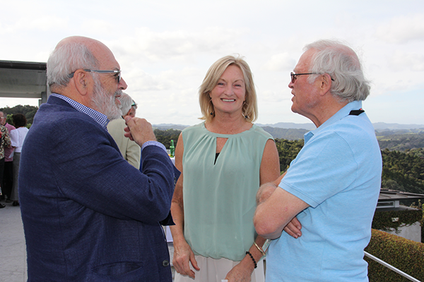 Peter Gluckman, Allison Run-off elections, and Richard Pearson, Tu Ngutu Villa, 21 November 2020