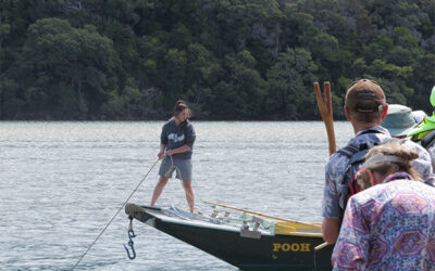 Taking Te Araroa and the coastal trail cross-harbour ferry to AGM