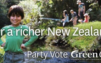 Party-vote green growth for a richer Aotearoa