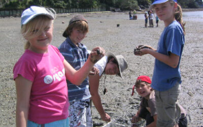 Children of the Mahurangi Stream Rescue Team