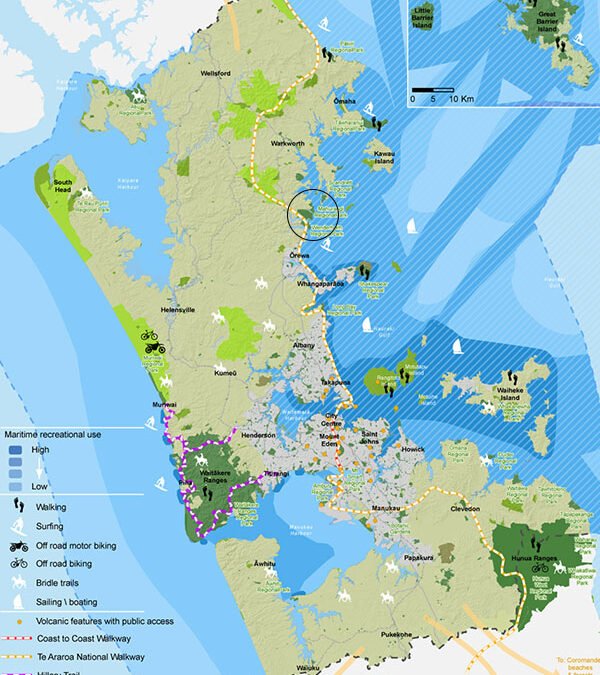 3 separate vs one magnificent Mahurangi Regional Park
